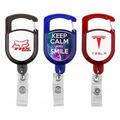 Carabiner Retractable Badge Holder